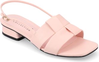 Journee Collection Women & apos;s Tabatha Medium and Wide Width Flat Sandals