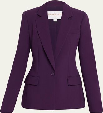 Michael Kors Tailored Single-Button Blazer