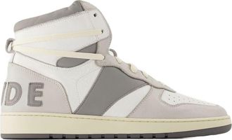 Rhude Mens Sneaker White Leather