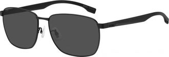 HUGO BOSS 1469/F/Sk Zonnebril - Heren - Accessoires - Zwart - Maat: 62 MM