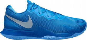 Nike Mens Court Zoom Vapor Cage 4 Rafa Shoes In Blue