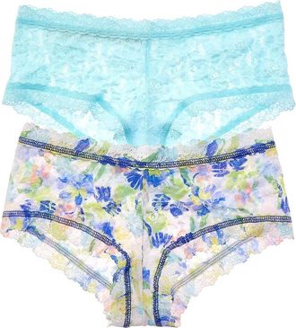Hanky Panky Set Of 2 Printed Boyshort