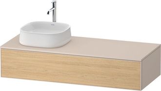 Duravit Duravit - Zencha Mueble Bajo Lavabo, 1300x550mm, 1 Extra&iacute;ble, 1