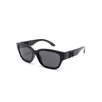 Dolce & Gabbana Dx6009 50187 Sunglasses - male - Dolce & Gabbana - Sunglasses - Black - 50 MM - Accessories