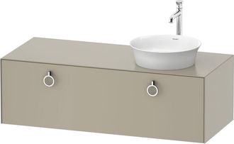 Duravit Duravit - Tulip Blanco, Mueble De Ba&ntilde;o Colgado En La Pared, Ancho