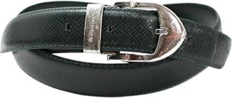 Louis Vuitton Pre-owned Standard Belt - Heren - Vintage Accessoires - Groen - ONE Size - Leer - Vintage