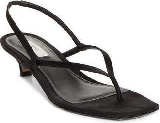 Toteme Slingback Sandal in Black at Nordstrom, Size 36