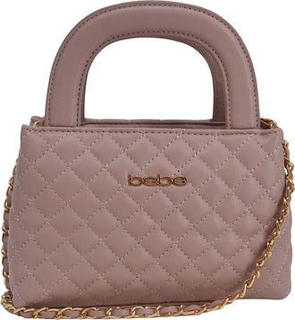 Bebe Sofie Mini Satchel in Mauve at Nordstrom Rack