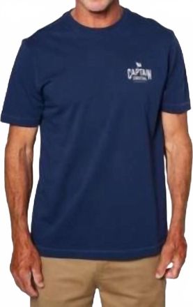 Toes on the Nose Crusin & Boozin Short Sleeves Tee In Navy