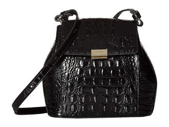 Brahmin Margo Cross Body Womens Handbags Black, Leather