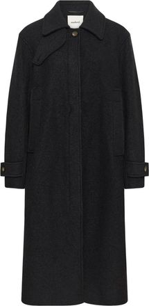Soaked In Luxury Cappotto monopetto - - Coats - Donna - Nero - L