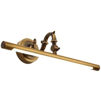 Elle Lampada Da Bagno Vintage A Led Per Specchio, Applique Da Parete In Ottone Per Bagno, Impermeabile Ip44, Luce Per Specchiera, Lampada Per Specchio Cosm