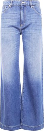 Antonelli Jeans con applicazione logo - Blu