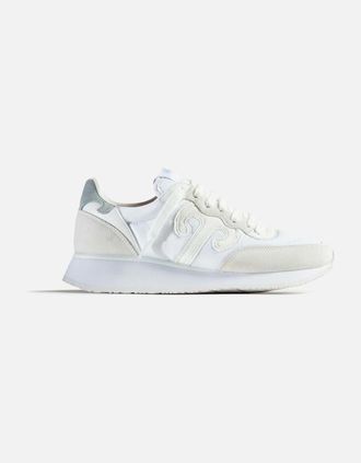 Wushu Ruyi Womens Master 454 Sneaker - White / Ether - Size: 10.5