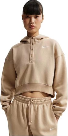 Nike Dames, Sport, Beige, Maat: XS Fleece