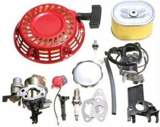 OEM Kit De Motor Para Honda Gx160 Gx200 5.5 Hp - Carburador, Arranque, Bobina De Encendido, Buj&iacute;a, Filtro De Aire