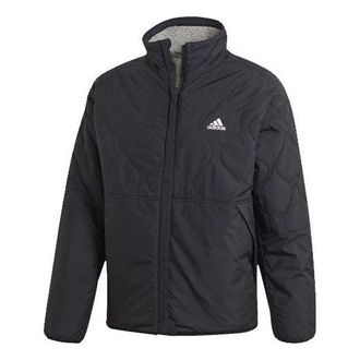 adidas Reversible BOA Padded Jacket Black Grey GF0051