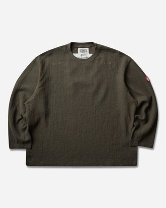 Cav Empt Men s Washed CL Longsleeve T-Shirt Khaki