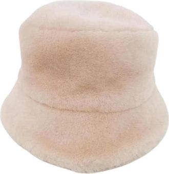 Prada Pre-owned Shearling Hat - - Pre-owned - Donna - Rosa - ONE SIZE