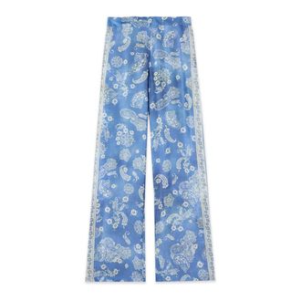 Oltre Donna, Pantaloni, Blu, 2Xl, new