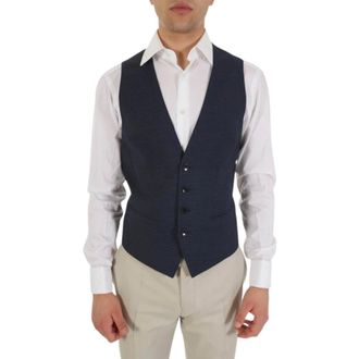 HUGO BOSS Heren, Pakken, Blauw, Maat: 2XL