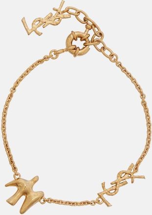 Saint Laurent Cassandre chain bracelet