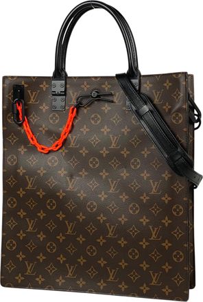 Louis Vuitton Brown Monogram Monogram Handbag Shoulder Bag Tote Bag (Pre-Owned)