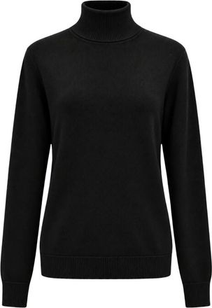 Akep Turtleneck Sweater - Dames - Coltruien - Zwart - S - Leer - Truien & Vesten