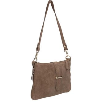 Notre-V Burnley Suede - Dames - Tassen - Beige - Maat: ONE Size Su&egrave;de