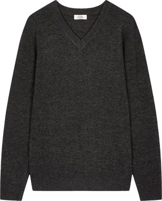 TOMBOY Maglione con scollo a V - Grigio