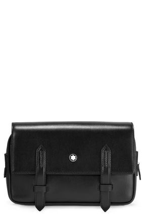 Montblanc Meisterstück Messenger Bag in Black at Nordstrom