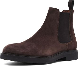 Aquatalia Womens Prospero Fashion Boot, Dark Brown Suede, 9.5 UK