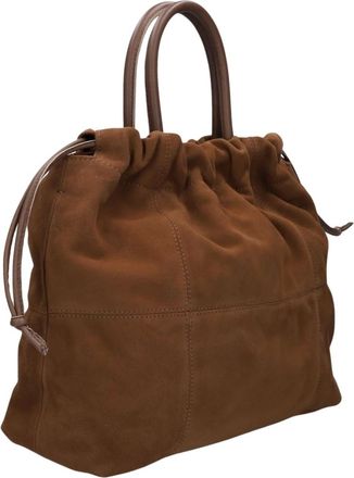 Unisa Dames, Tassen, Bruin, Maat: ONE Size Su&egrave;de