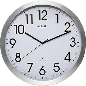 Maul Reloj De Pared Move Aluminio Cepillado &Oslash; 400 Mm