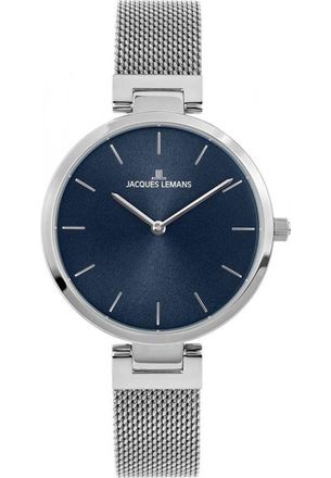 Jacques Lemans Womens 1-2110C Ladies Milano Watch - Silver - One Size