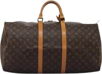 Louis Vuitton Pre-owned Weekend Bags, female, Brown, Size: ONE SIZE Pre-owned Weekend Bag