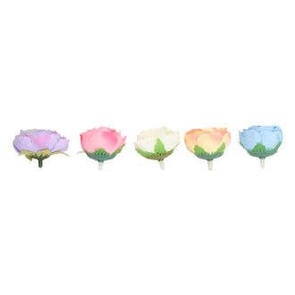 OEM 50 Cabezas De Flores De Camelia De Seda, Perfectas Para Hacer Ramilletes Y Tocados Caseros, Vienen Con Una Caja De Regalo