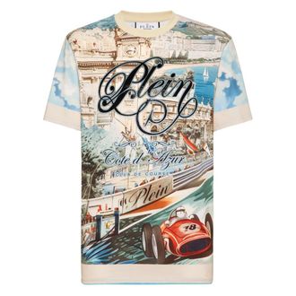 Philipp Plein Heren, Tops, Veelkleurig, Maat: XL Katoen