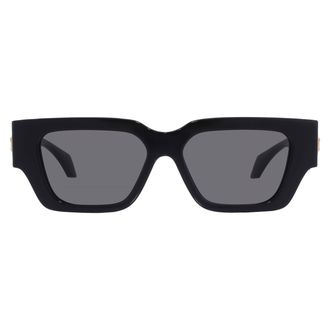Versace Grey Rectangular Ladies Sunglasses VE4497U GB1/87 53