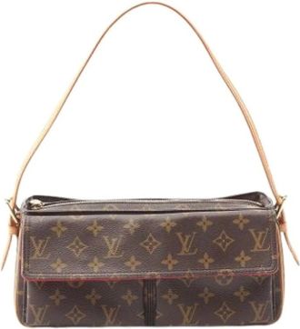 Louis Vuitton Pre-owned Shoulder Bags, female, Brown, Size: ONE SIZE Pre-owned Vintage Shoulder Bag