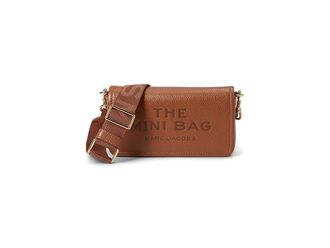 Marc Jacobs The Leather Mini Bag Cross Body Womens Handbags Argan Oil, Polyester