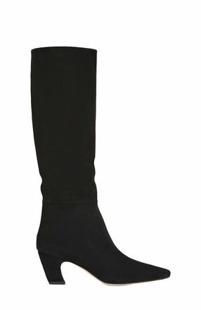 Neil J. Rodgers Meg Knee Boot in Black Suede at Nordstrom, Size 38.5