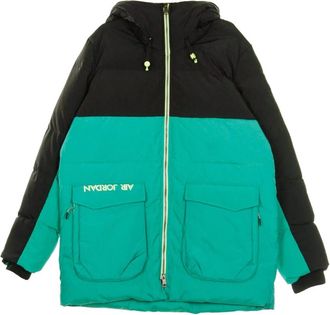 Nike Jordan Lange Down Parka Jas - Heren - Ski Jassen - Veelkleurig - S - Polyester - Fitness