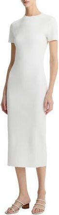 Vince Ribbed Body-Con Sweater Dress in Off White at Nordstrom Rack, Size Large