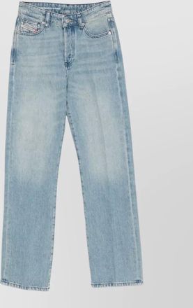 Diesel cotton straight-leg trousers