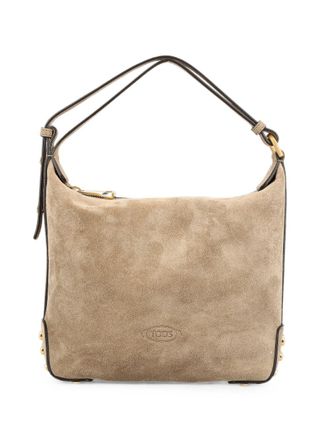 Tod's Tods Metalen stippen mini lederen schoudertas