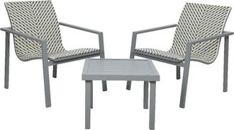 OEM Sal&oacute;n Quebec De 3 Piezas Gris