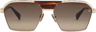 Balmain Sergeant Zonnebril - Dames - Zonnebrillen - Bruin - ONE Size - Accessoires