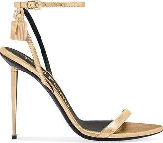 Tom Ford Golden Patent Leather Stiletto Pumps
