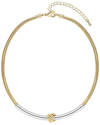 Liv Oliver 18K & Silver Plated Necklace